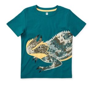 Tea Collection Horned Lizard tee in EUC